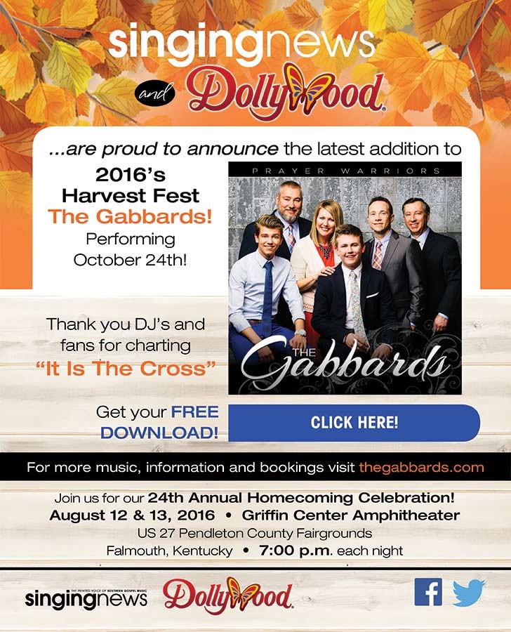 The Gabbards Performing at Dollywood Harvest Fest